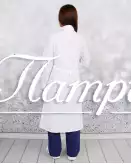 Халат медицинский женский «Классика» белый ткань Бязь ГОСТ Модель 1 Халат медицинский женский «Классика» белый ткань Бязь ГОСТ Модель 1